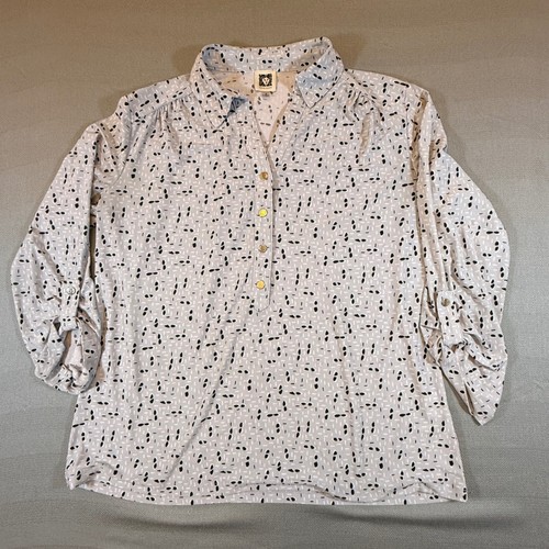 Anne klein gray abstract dash - klein,