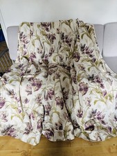 LAURA ASHLEY HAND MADE ‘GOSFORD PARK’ CURTAINS LINED & WEIGHTED 2.6m W x 1.54m L