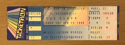 1984 the clash - the, worcester
