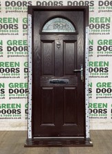 MAHOGANY UPVC FRONT DOOR