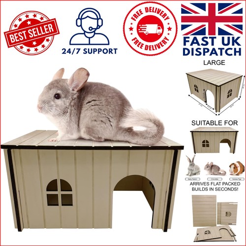 Personalizable wooden rabbit - wooden,