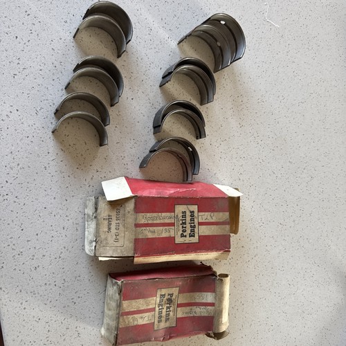 Perkins main bearing and - main,