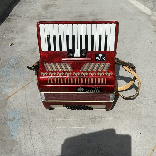 Stella accordion red pearl - accordion,