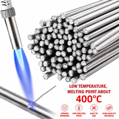 10x aluminium brazing rods - aluminium,