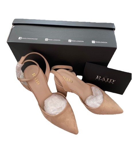 Nude micro pointed court shoe - nude,