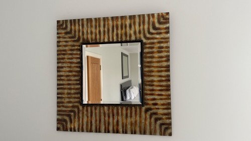 Large vintage all glass - large, wall