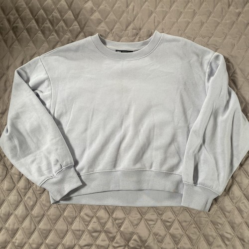 Zara lilac crop style jumper - lilac,