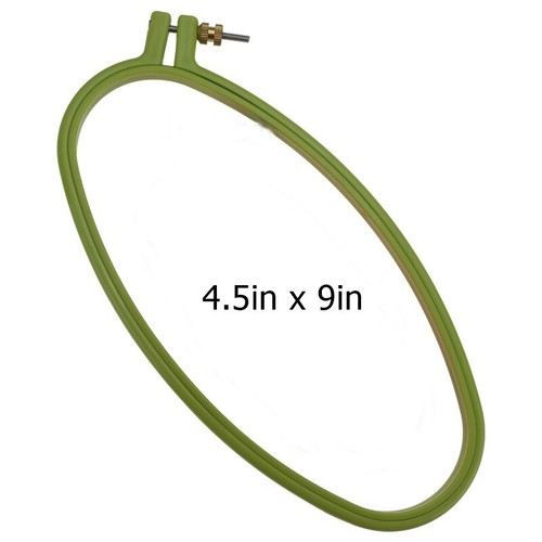 Oval 9 green - 4.5", skc
