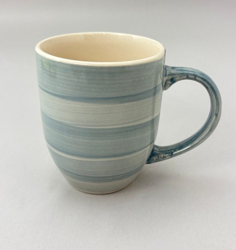 Gallery blue and cream - gallery, striped