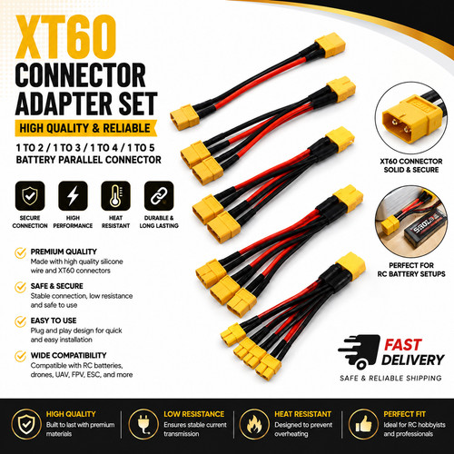 Xt60 parallel battery - xt60, y