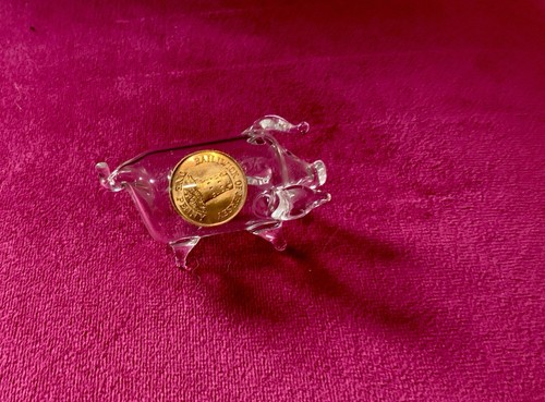 Hand blown clear glass - hand,