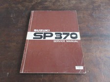 Suzuki SP370 1978 Service shop