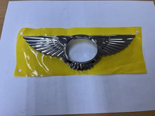 Genuine Bentley Silver Rear Badge Boot Emblem