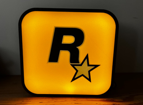 Style rock star - star, logo