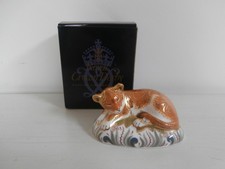 ROYAL CROWN DERBY 'LION CUB'