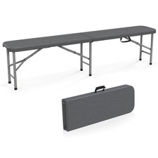 6 ft Plastic Folding Bench