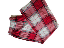 Ladies Dunnes Red White Check