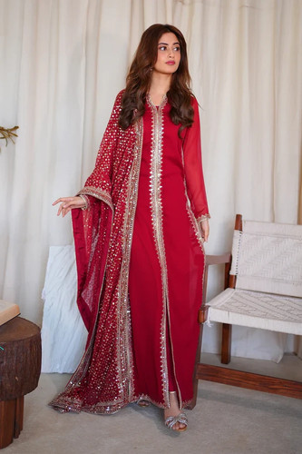 Pakistani designer embroidered - pakistani,