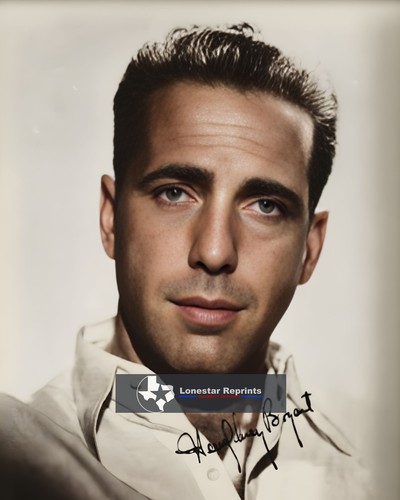 Humphrey bogart signed 8x10 - humphrey,