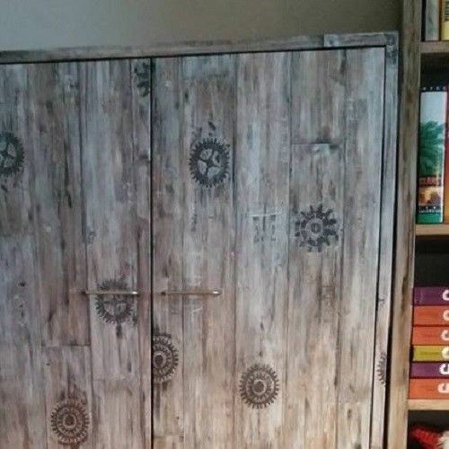 Used old wood woodgrain - used,