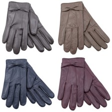 Ladies Leather Gloves Fleece