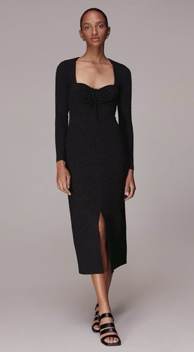 Whistles jersey black sparkle - whistles,
