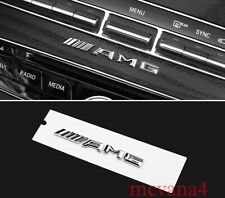 For Mercedes AMG Badge Cockpit Centre Console Dashboard Interior Emblems Decal