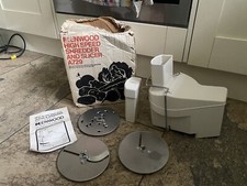 KENWOOD CHEF Vintage High Speed Slicer & Shredder A729 Complete With 4 Blades