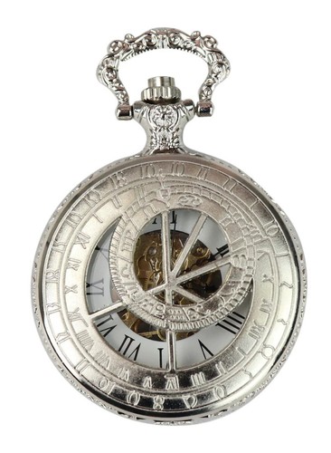Mechanical silver pocket - silver,