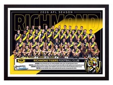Framed 2026 Richmond Tigers