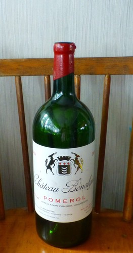 Vintage large litre empty - large,