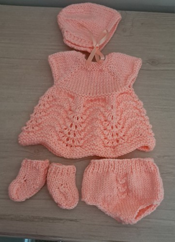 Set hand knitted dolls - set, of
