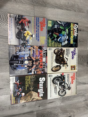 Lot vintage motorcycle - of,