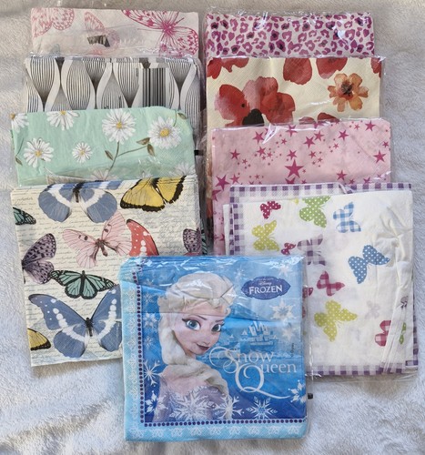 Packs decoupage napkins - 9,
