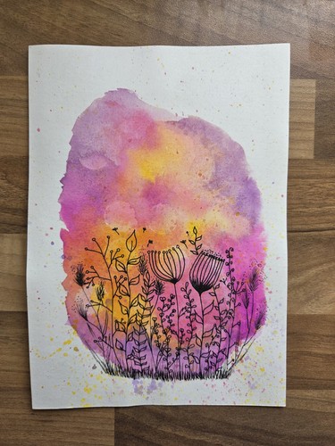 Original art watercolour - art,,