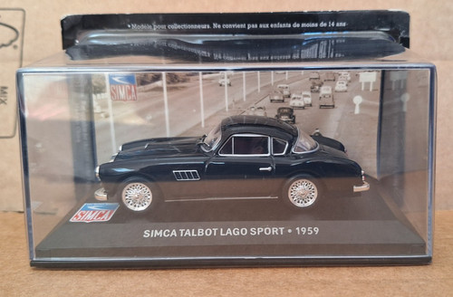 Scale simca talbot lago - 1:43, simca-talbot