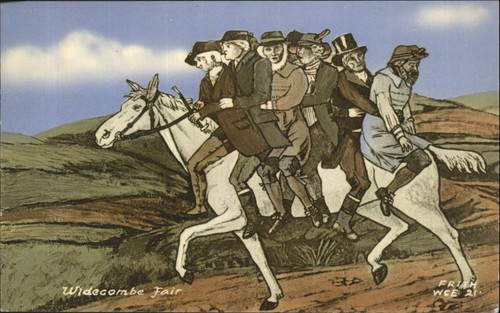 Vintage frith postcard - frith,