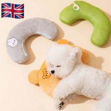 Small Pillow for Pet Cats Dogs Sleeping Mat Neck Guard U-shaped Pillow Soft