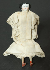 Old Biedermeier porcelain doll