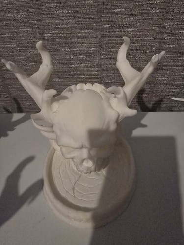 Home made skull - home,