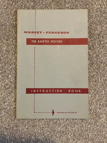 Massey ferguson 708 earth - massey,