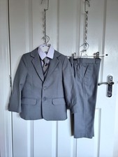 Boys 5 Piece Suit In Light