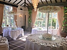 Halo centrepieces 150cm tall. FOR HIRE wedding bride flowers bespoke