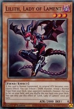 SR13-EN022 LILITH, LADY OF LAMENT COMMON 1ST EDITION YuGiOh CARD