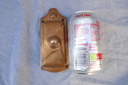 Vintage large door bell push - bell,