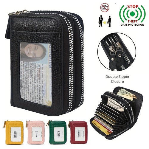 Genuine leather rfid - leather, blocking