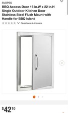 BBQ Access Door 16 in.W x 22