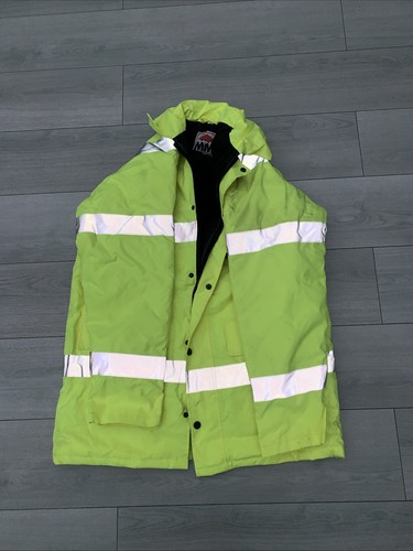 Viz reflective coat size - viz,