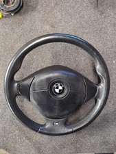 BMW E36 Z3 M Sport Steering Wheel Black Leather