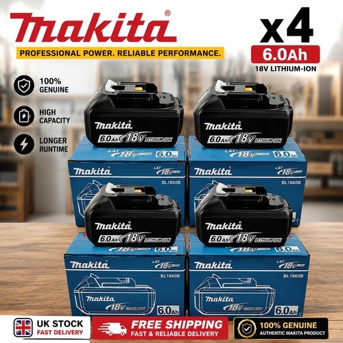 Genuine makita 6ah - genuine,